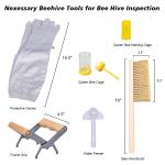 Beekeeping Starter Kit with 22 Essential Tools