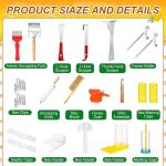 30-Piece Beekeeping Starter Kit with Bee Suit