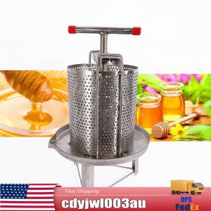 Manual Stainless Steel Honey Press Extractor Tool