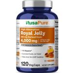 NusaPure Royal Jelly 4000mg Veggie Capsules