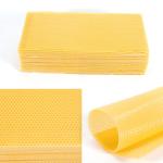 30 Beeswax Sheets for Beekeeping Honeycomb