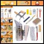 13-Piece Beekeeping Tool Set with Smoker