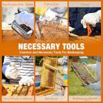 13-Piece Beekeeping Tool Set with Smoker