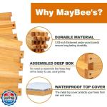 8-Frame Beehive Starter Kit with Wax Frames
