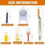 13-Piece Beekeeping Tool Set with Smoker