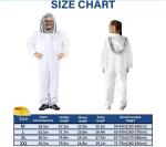 Heavy-Duty Beekeeping Bee Suit - Size Large