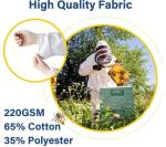 Heavy-Duty Beekeeping Bee Suit - Size Large