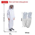 Ventilated Beekeeping Suit with Round Veil