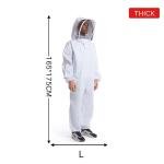 Ventilated Beekeeping Suit with Round Veil