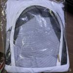 XL Beekeeping Set with Leather Gloves and Canvas Sleeves