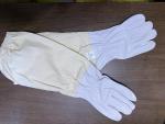 XL Beekeeping Set with Leather Gloves and Canvas Sleeves