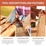 Beekeeping Starter Kit with Hive Tool & Smoker