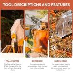 Beekeeping Starter Kit with Hive Tool & Smoker