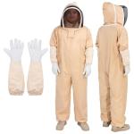 XL Beekeeping Suit with Gloves and Veil Hood