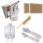 HunterBee Beekeeping Starter Tool Kit with Hive Smoker