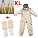 XL Beekeeping Suit with Glove and Veil Hood
