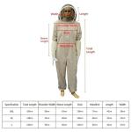 XL Beekeeping Suit with Glove and Veil Hood