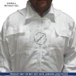 Adult Beekeeper Full Bee Suit with Veil - White