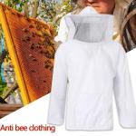 Beekeeping Protective Jacket with Smock and Veil