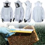 Beekeeping Protective Jacket with Smock and Veil
