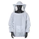 Beekeeping Protective Jacket Veil Suit & Beekeeping Long Sleeve Gloves Set USA