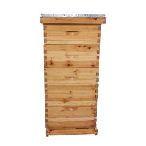 10-Frame Beeswax Coated Beehive Starter Kit