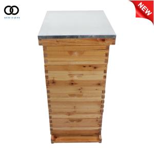 8-Frame Beeswax Coated Beehive Starter Kit