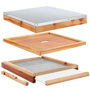 10 Frame Beehive Parts Kit with Top Cover