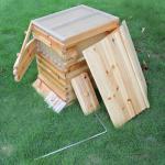 Wooden Beehive with 7 Auto Honey Comb Frames