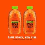 Nate's Organic Raw-Unfiltered Honey - 32oz - USDA Certified