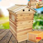Auto Bee Hive Brood Box Set with 7 Frames