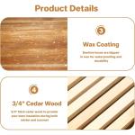 10 Frame Beehive Set with Beeswax-Coated Boxes