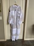 Ventilated 3-Layer Beekeeping Suit with 2 Veils, L