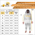 Premium 3-Layer Beekeeping Suit, Size XL