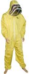 Pro's Choice Beekeeping Suit with Gloves - Yellow