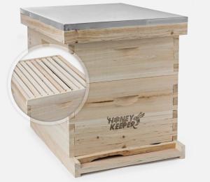 20-Frame Langstroth Beehive Set with Deep & Medium Frames