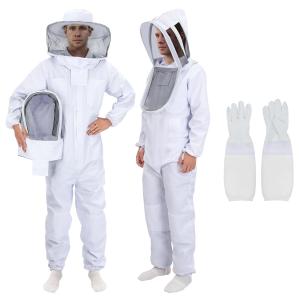 Sting Proof Beekeeper Suit with 2 Veils & Gloves