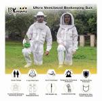 Ultra Ventilated 3 Layer Beekeeping Suit Size 4XL
