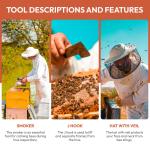 Complete Beekeeping Starter Kit with Hive Tool