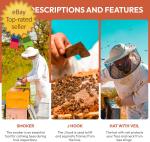 Gemstone Beaded Bracelet for Beekeepers