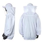 Ventilated Beekeeping Jacket with Gloves and Veil