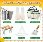 30-Piece Beekeeping Suit and Hive Starter Kit