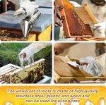 30-Piece Beekeeping Suit and Hive Starter Kit