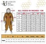 Ventilated Three-Layer Beekeeping Suit with Veil