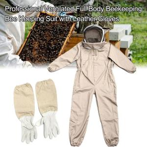 Ventilated XXL Beekeeping Suit with Veil & Gloves