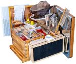 10-Frame Beehive Starter Kit with Wax Coating