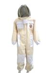 Large Ventilated White Beekeeping Suit for Everyone