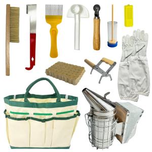 12-Piece Beekeeping Starter Kit for Beginners