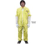 Adult Bee Suit with Fence-Style Veil, Yellow