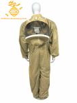 Ventilated Three-Layer Beekeeping Suit with Veil